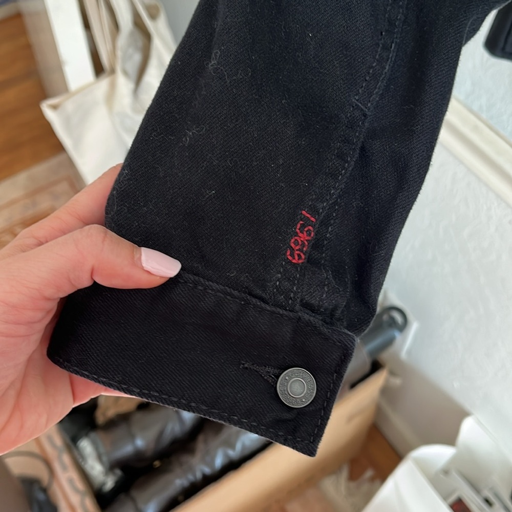 Gap 1969 Limited Edition Black Denim Jean Jacket - Picture 3 of 6